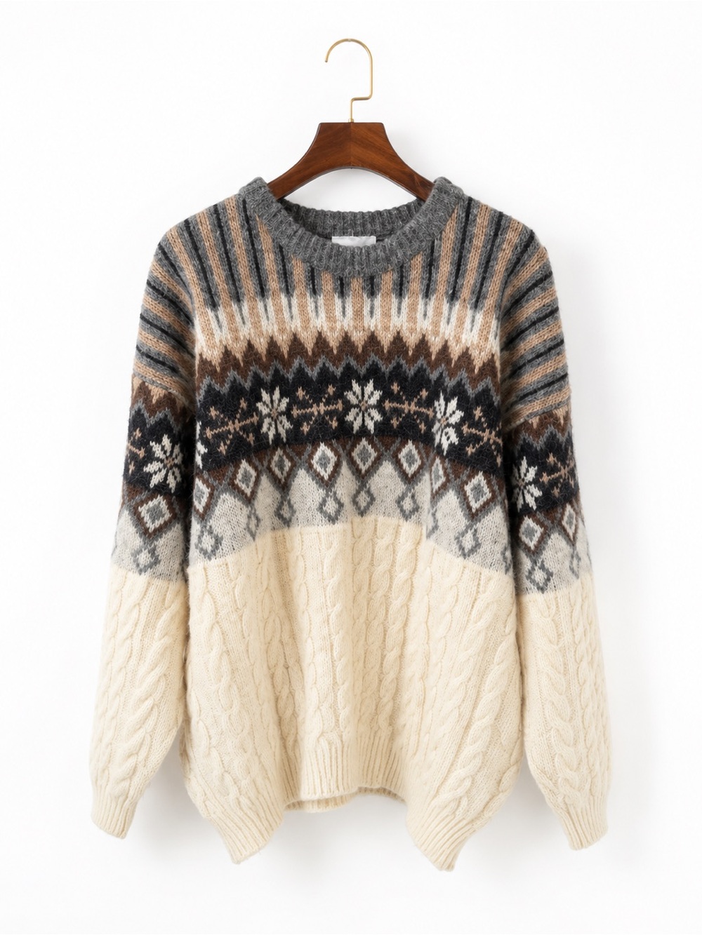 100% Wool (Icelandic) Alafoss Sweater - mens XL - VINTAGE